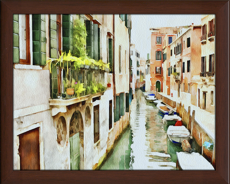 Venice Canals Watercolor XIX